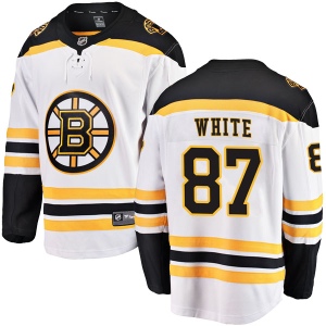 Men's A.J. White Boston Bruins Breakaway Away Jersey - White