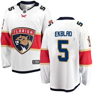 Men's Aaron Ekblad Florida Panthers Breakaway Away Jersey - White