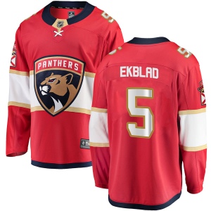 Men's Aaron Ekblad Florida Panthers Breakaway Home Jersey - Red