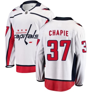 Men's Adam Chapie Washington Capitals Breakaway Away Jersey - White