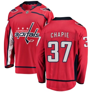 Men's Adam Chapie Washington Capitals Breakaway Home Jersey - Red