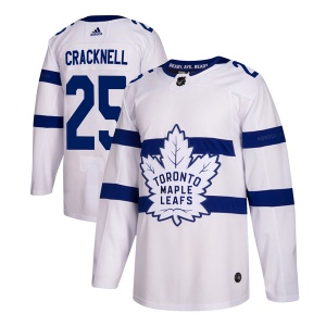 Men's Adam Cracknell Toronto Maple Leafs Authentic 2018 Stadium Series Jersey - White