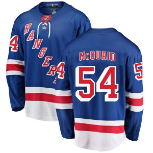 Men's Adam McQuaid New York Rangers Breakaway Home Jersey - Blue