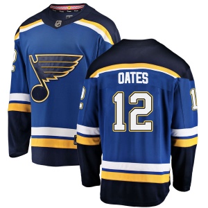 Men's Adam Oates St. Louis Blues Breakaway Home Jersey - Blue