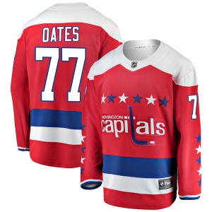 Men's Adam Oates Washington Capitals Breakaway Alternate Jersey - Red