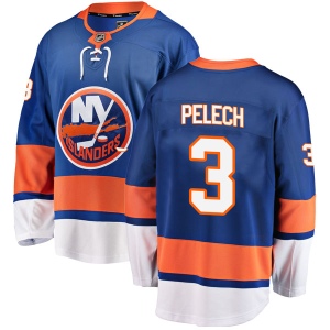 Men's Adam Pelech New York Islanders Breakaway Home Jersey - Blue