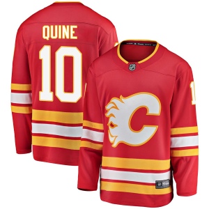 Men's Alan Quine Calgary Flames Breakaway Alternate Jersey - Red