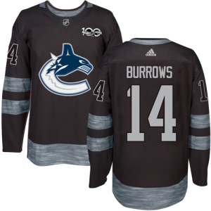 Men's Alex Burrows Vancouver Canucks Authentic 1917-2017 100th Anniversary Jersey - Black