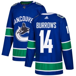 Men's Alex Burrows Vancouver Canucks Authentic Jersey - Blue