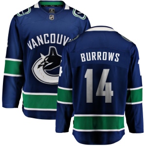 Men's Alex Burrows Vancouver Canucks Home Breakaway Jersey - Blue