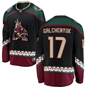 Men's Alex Galchenyuk Arizona Coyotes Breakaway Alternate Jersey - Black