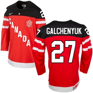 Men's Alex Galchenyuk Team Canada Premier 100th Anniversary Olympic Hockey Jersey - Red