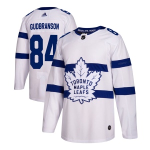 Men's Alex Gudbranson Toronto Maple Leafs Authentic 2018 Stadium Series Jersey - White