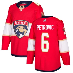 Men's Alex Petrovic Florida Panthers Authentic Jersey - Red