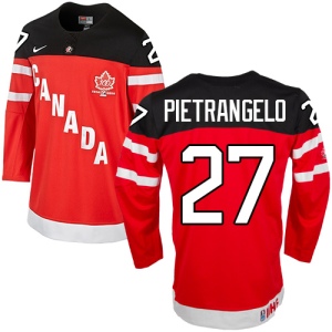 Men's Alex Pietrangelo Team Canada Premier 100th Anniversary Olympic Hockey Jersey - Red