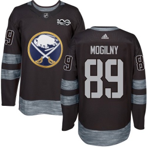 Men's Alexander Mogilny Buffalo Sabres Authentic 1917-2017 100th Anniversary Jersey - Black