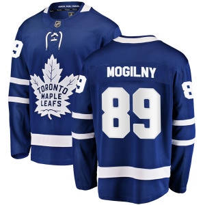 Men's Alexander Mogilny Toronto Maple Leafs Breakaway Home Jersey - Blue