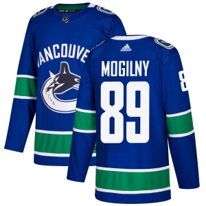 Men's Alexander Mogilny Vancouver Canucks Authentic Jersey - Blue