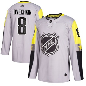 Men's Alexander Ovechkin Washington Capitals Authentic 2018 All-Star Metro Division Jersey - Gray