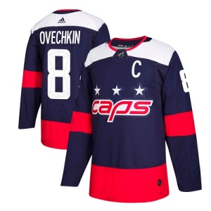 Men's Alexander Ovechkin Washington Capitals Authentic 2018 Stadium Series Jersey - Navy Blue