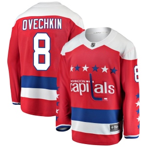 Men's Alexander Ovechkin Washington Capitals Breakaway Alternate Jersey - Red