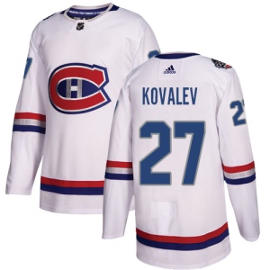 Men's Alexei Kovalev Montreal Canadiens Authentic 2017 100 Classic Jersey - White