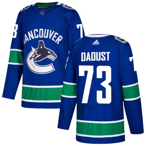 Men's Alexis Daoust Vancouver Canucks Authentic Home Jersey - Blue