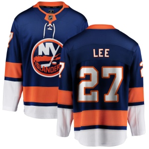 Men's Anders Lee New York Islanders Home Breakaway Jersey - Blue