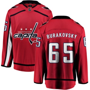 Men's Andre Burakovsky Washington Capitals Home Breakaway Jersey - Red