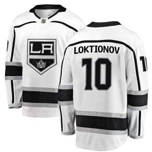 Men's Andrei Loktionov Los Angeles Kings Breakaway Away Jersey - White