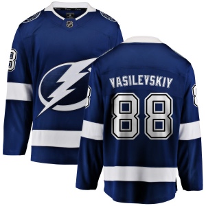 Men's Andrei Vasilevskiy Tampa Bay Lightning Home Breakaway Jersey - Blue