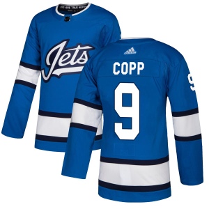 Men's Andrew Copp Winnipeg Jets Authentic Alternate Jersey - Blue