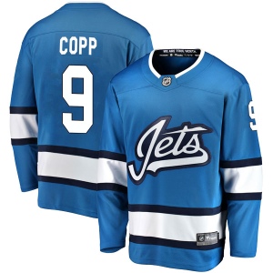 Men's Andrew Copp Winnipeg Jets Breakaway Alternate Jersey - Blue