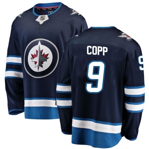 Men's Andrew Copp Winnipeg Jets Breakaway Home Jersey - Blue