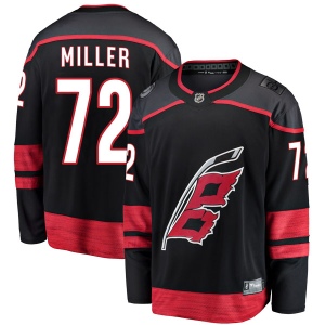 Men's Andrew Miller Carolina Hurricanes Breakaway Alternate Jersey - Black