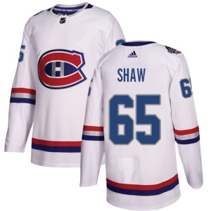 Men's Andrew Shaw Montreal Canadiens Authentic 2017 100 Classic Jersey - White