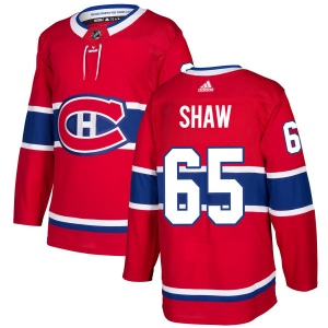 Men's Andrew Shaw Montreal Canadiens Authentic Jersey - Red