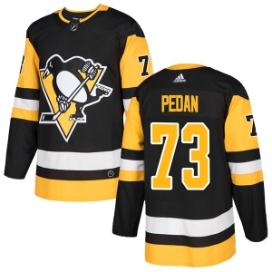 Men's Andrey Pedan Pittsburgh Penguins Authentic Home Jersey - Black