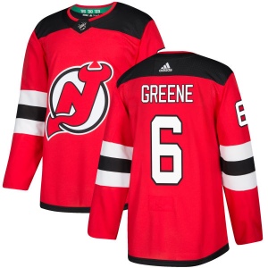 Men's Andy Greene New Jersey Devils Authentic Jersey - Red