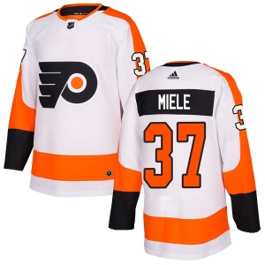 Men's Andy Miele Philadelphia Flyers Authentic Jersey - White