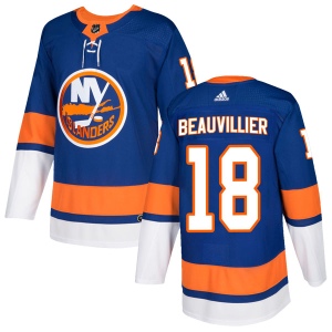 Men's Anthony Beauvillier New York Islanders Authentic Home Jersey - Royal