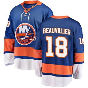 Men's Anthony Beauvillier New York Islanders Breakaway Home Jersey - Blue