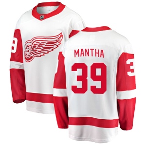 Men's Anthony Mantha Detroit Red Wings Breakaway Away Jersey - White