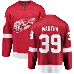 Men's Anthony Mantha Detroit Red Wings Home Breakaway Jersey - Red