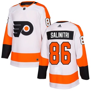 Men's Anthony Salinitri Philadelphia Flyers Authentic Jersey - White