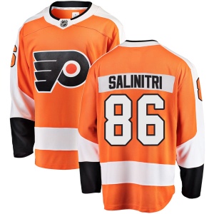 Men's Anthony Salinitri Philadelphia Flyers Breakaway Home Jersey - Orange