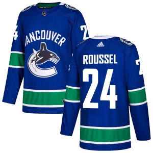 Men's Antoine Roussel Vancouver Canucks Authentic Home Jersey - Blue