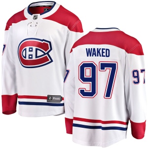 Men's Antoine Waked Montreal Canadiens Breakaway Away Jersey - White