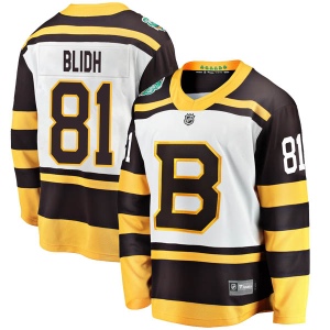 Men's Anton Blidh Boston Bruins 2019 Winter Classic Breakaway Jersey - White