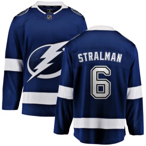 Men's Anton Stralman Tampa Bay Lightning Home Breakaway Jersey - Blue